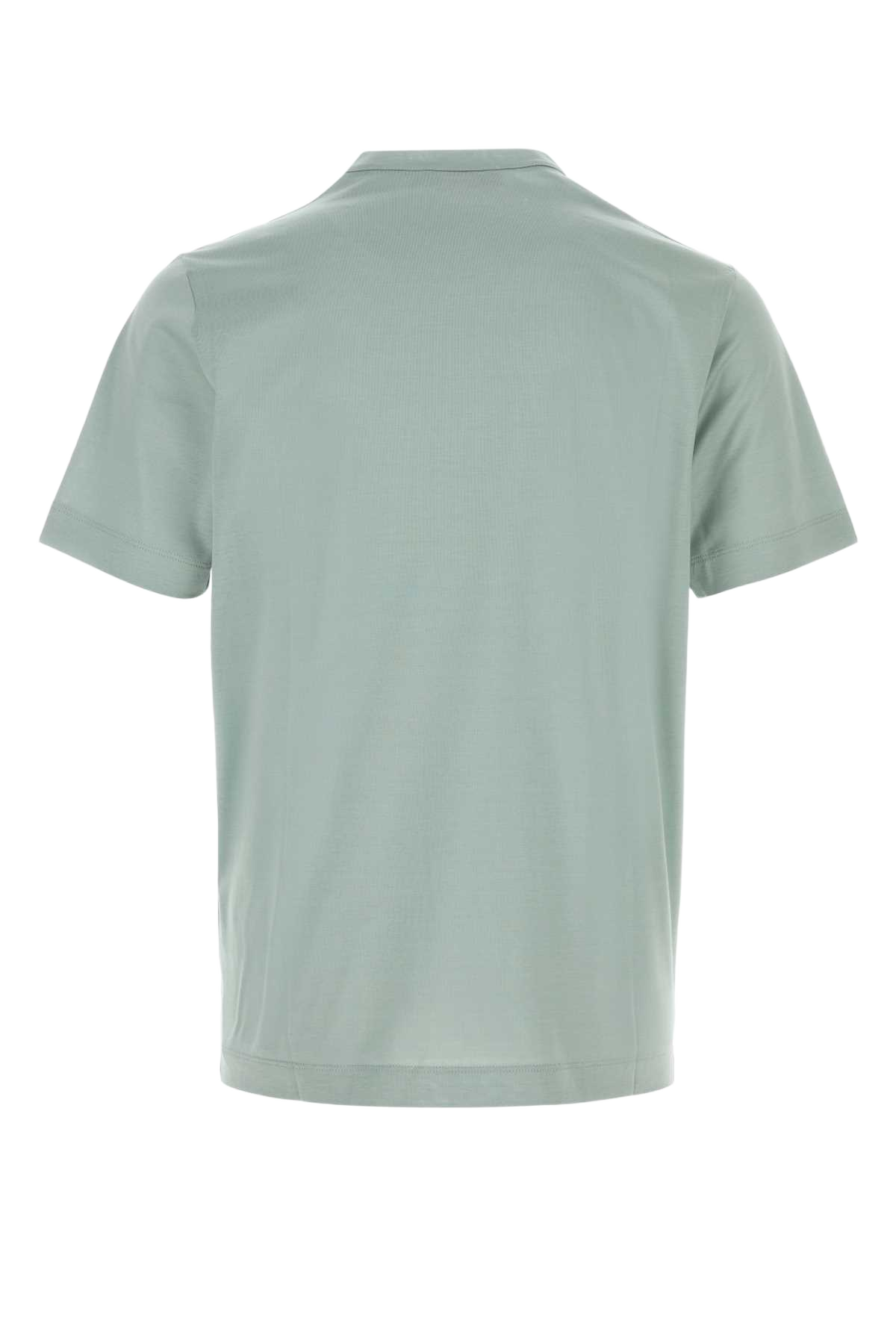 Mint Green Cotton T-Shirt Acqua Exterior