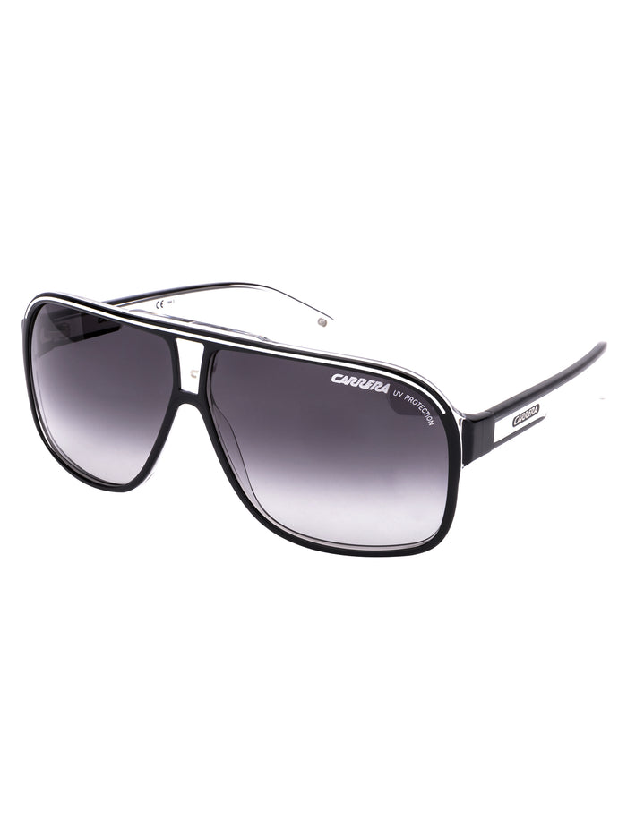 Grand Prix 2 Blackcrystal Blackcrystalwhite Acetate Sunglasses