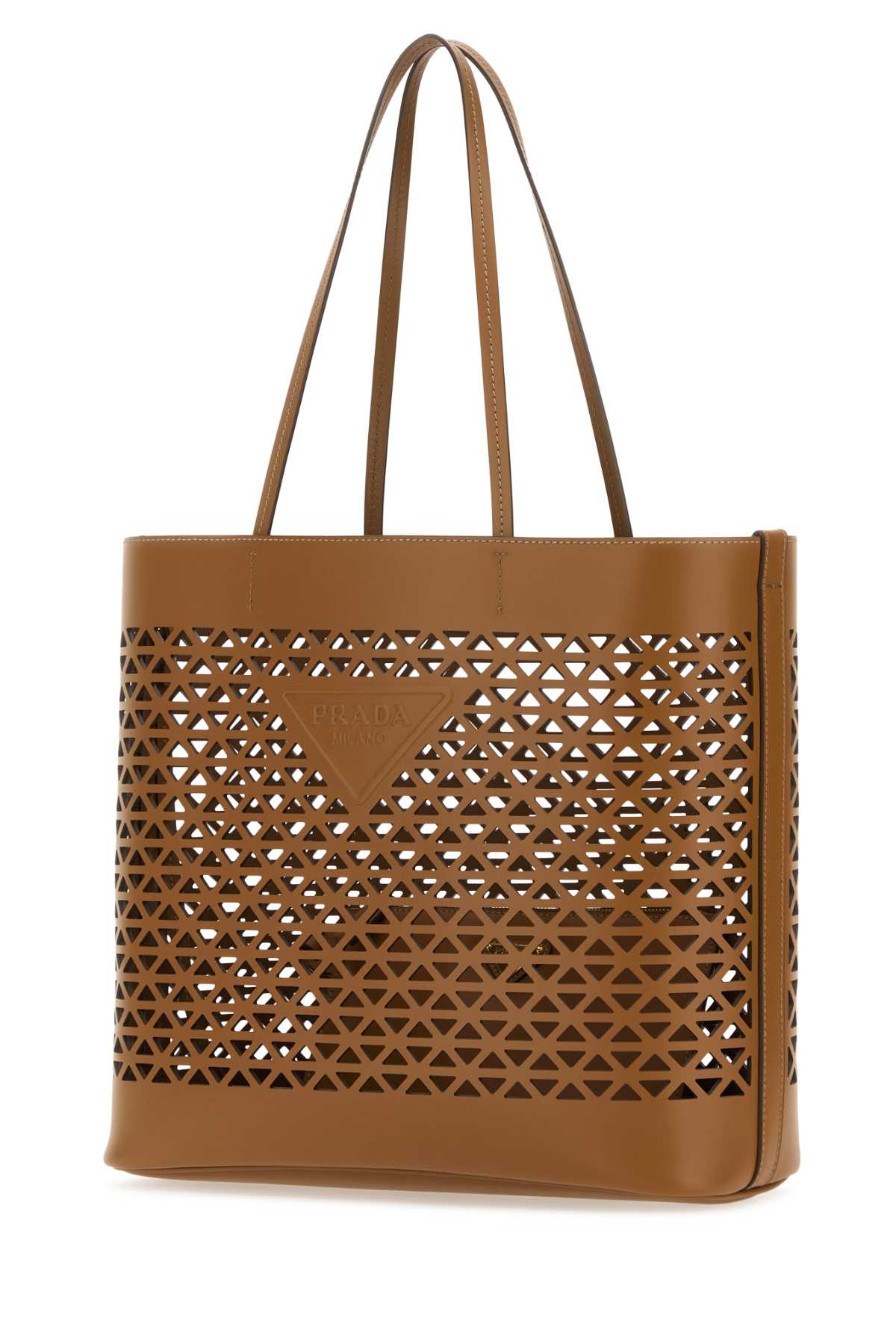 Caramel Leather Shopping Bag Caramel0 Exterior: Borse A Mano