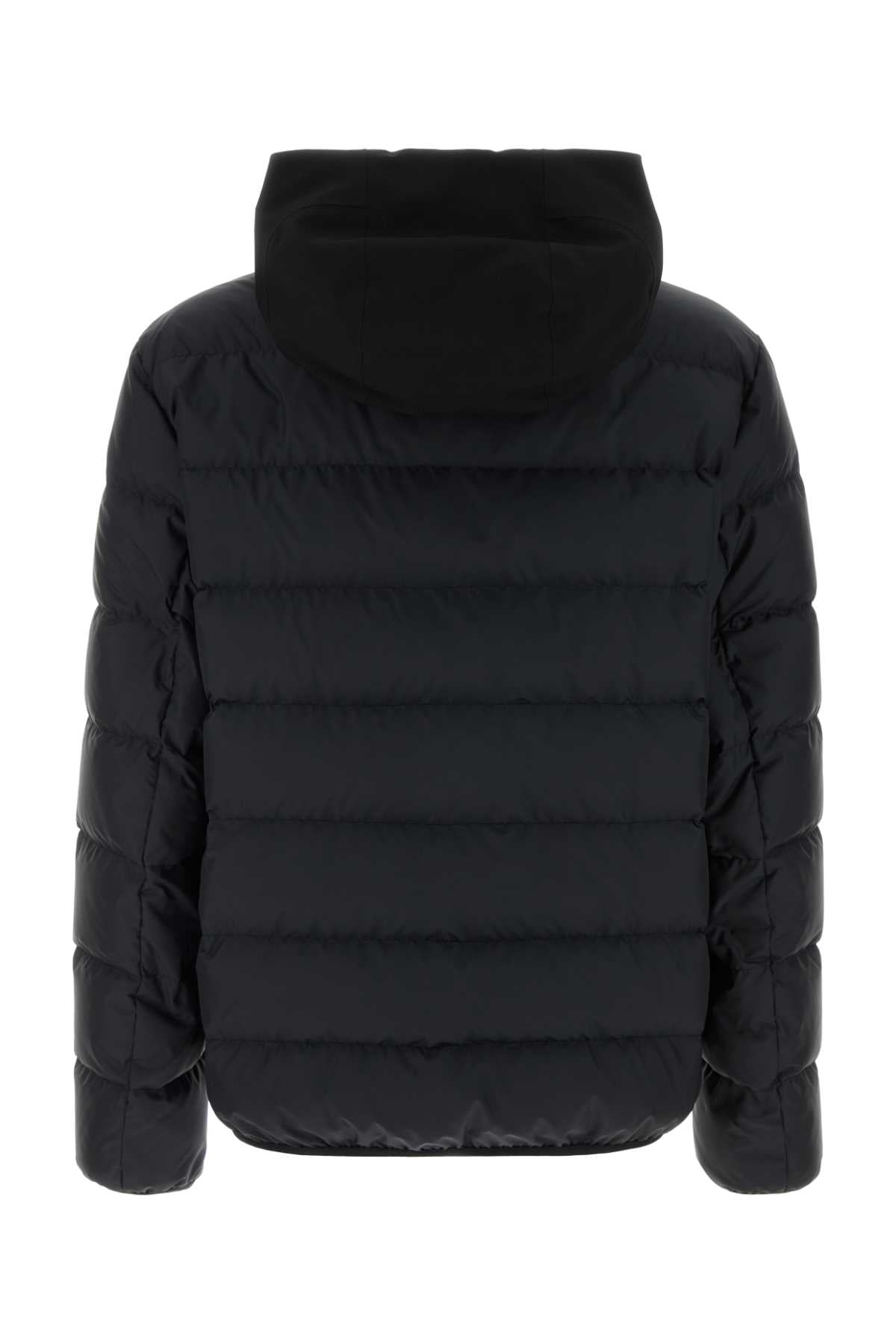 Black Polyester Vega Down Jacket 999 Giubbini
