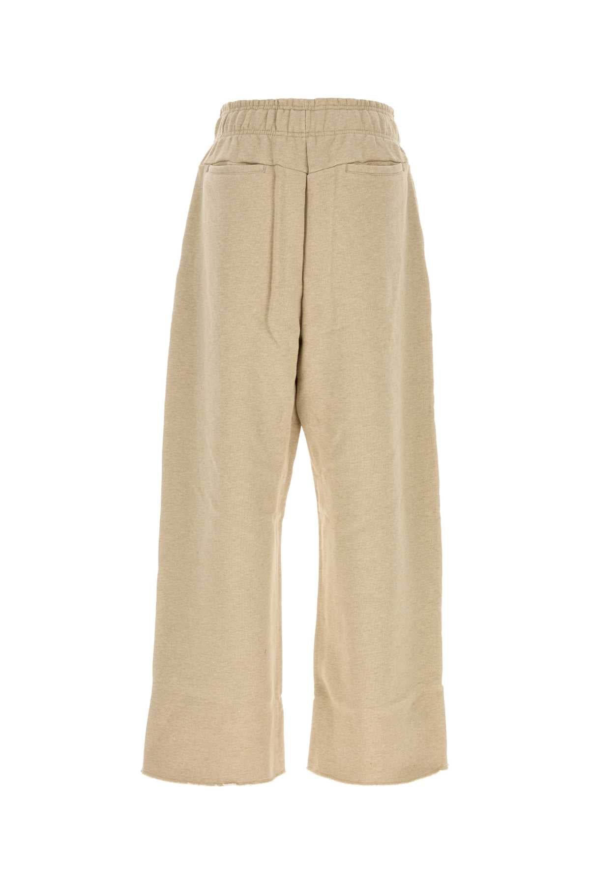 Sand Cotton Joggers Taupe Exterior: Pantaloni