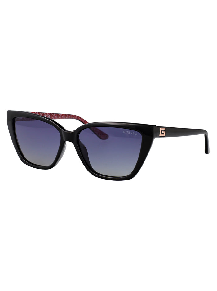 Gu7919 01d Nero Lucido / Fumo Polar Injected Sunglasses