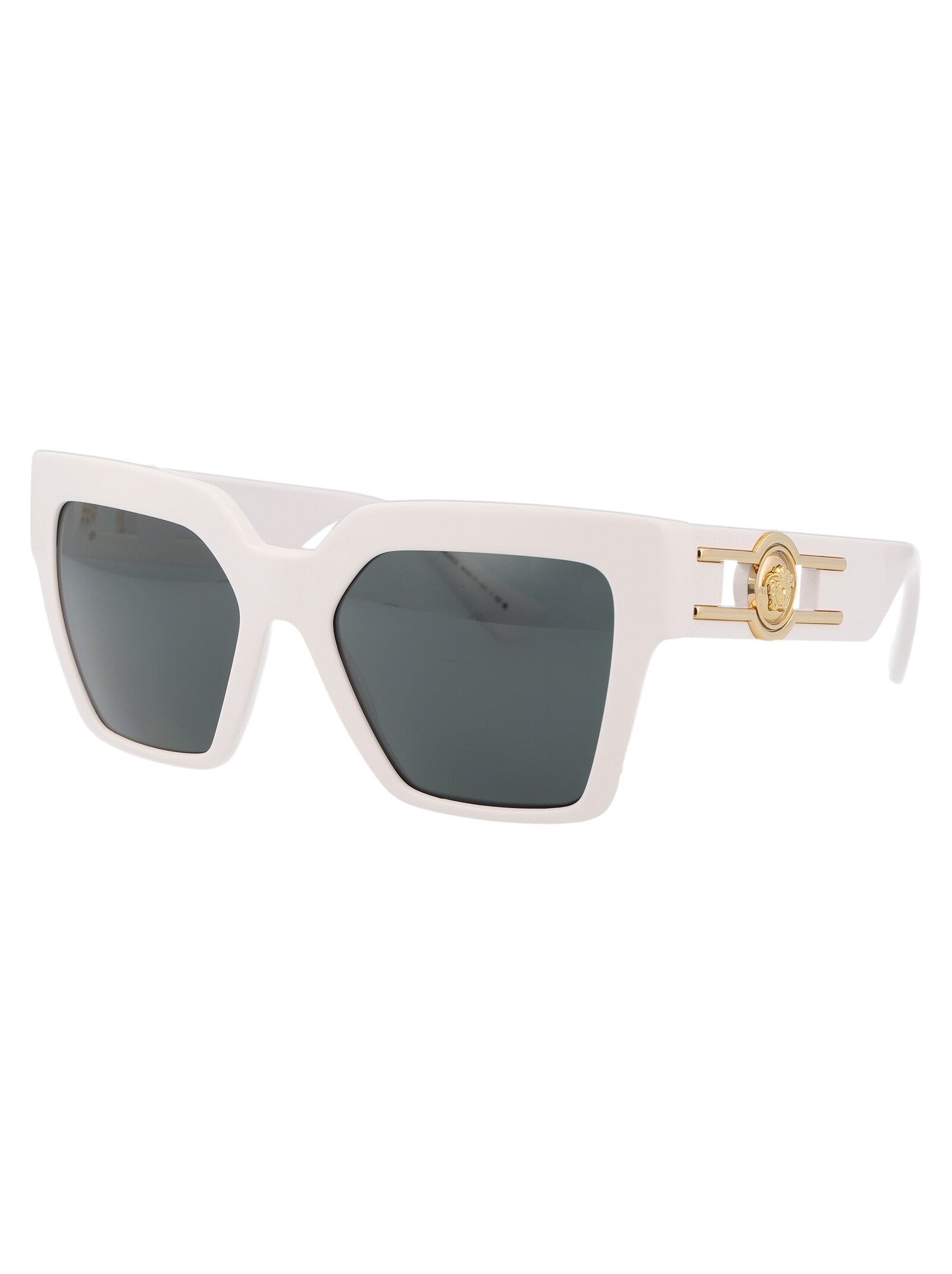 314/87 White Acetate Sunglasses