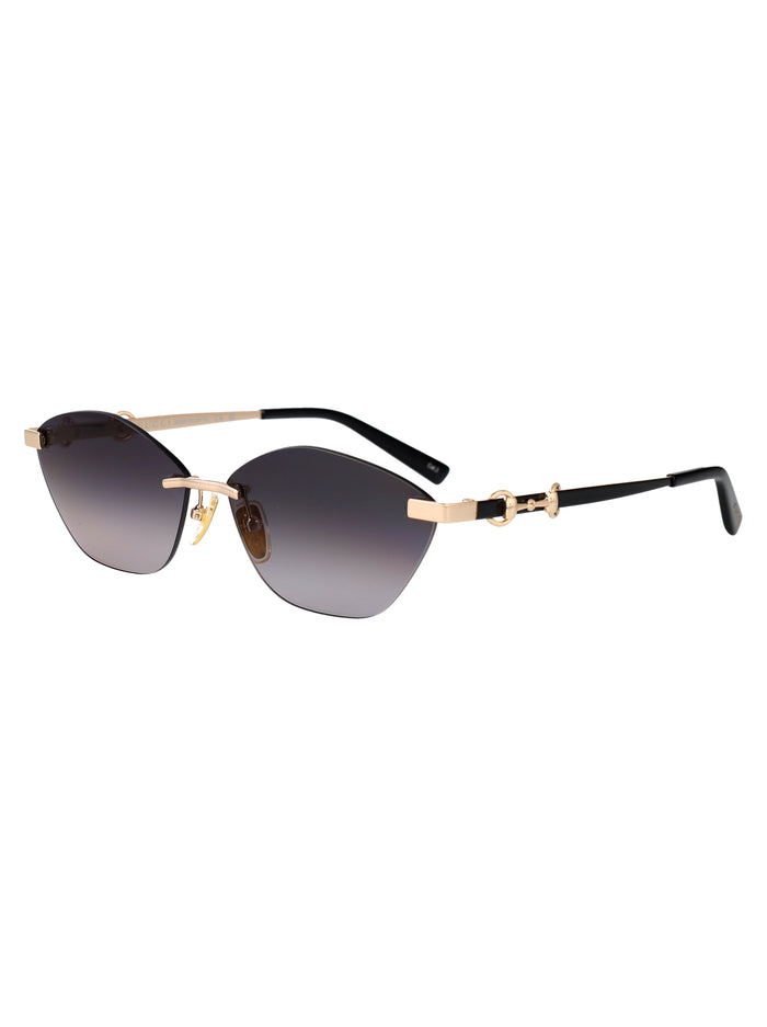 Gg2050s Gold-black-grey Metal Sunglasses