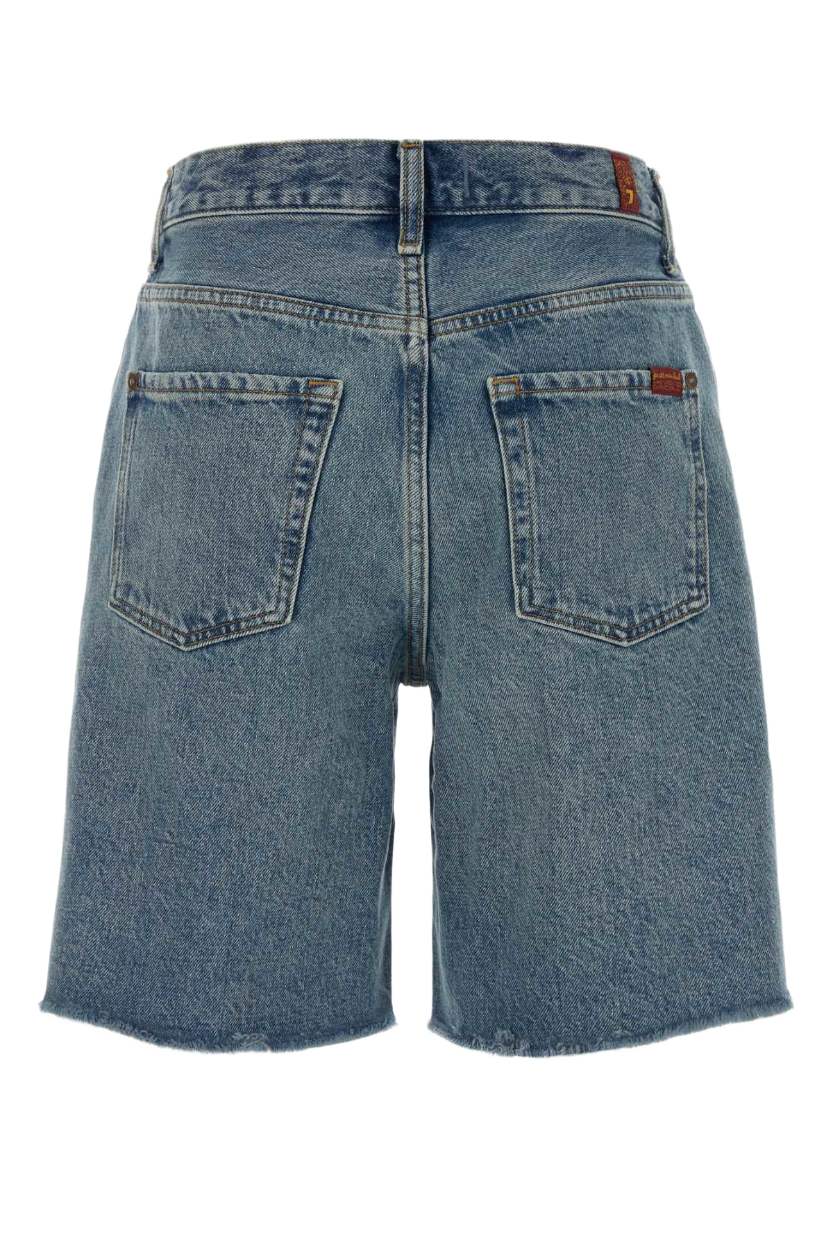 Denim Lola Bermuda Shorts Blumedio Exterior: Cotton