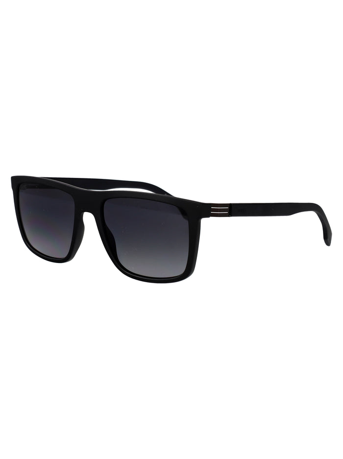 Boss 1699-S Matte Black Acetate Sunglasses