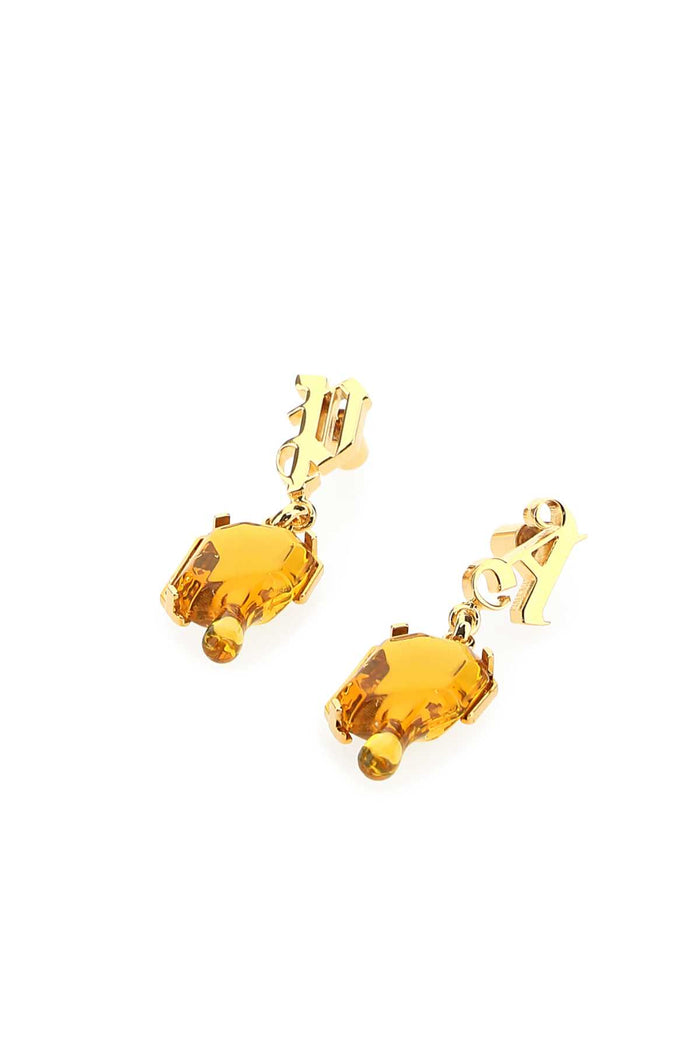 Golden Metal Earrings 7630 Orecchini
