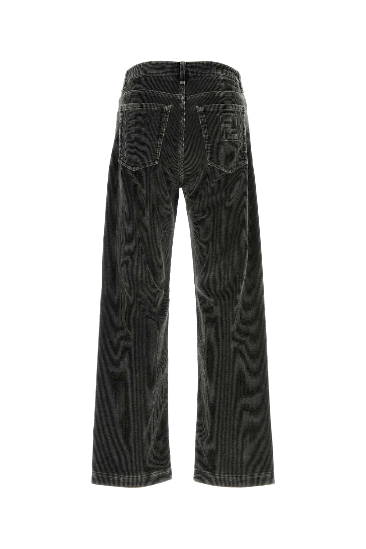 Charcoal Corduroy Pant Ardesia Exterior: Cotton Jean