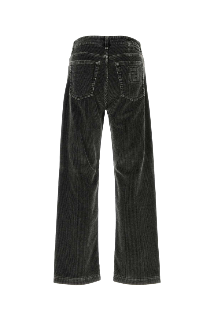 Charcoal Corduroy Pant Ardesia Exterior: Cotton Jean