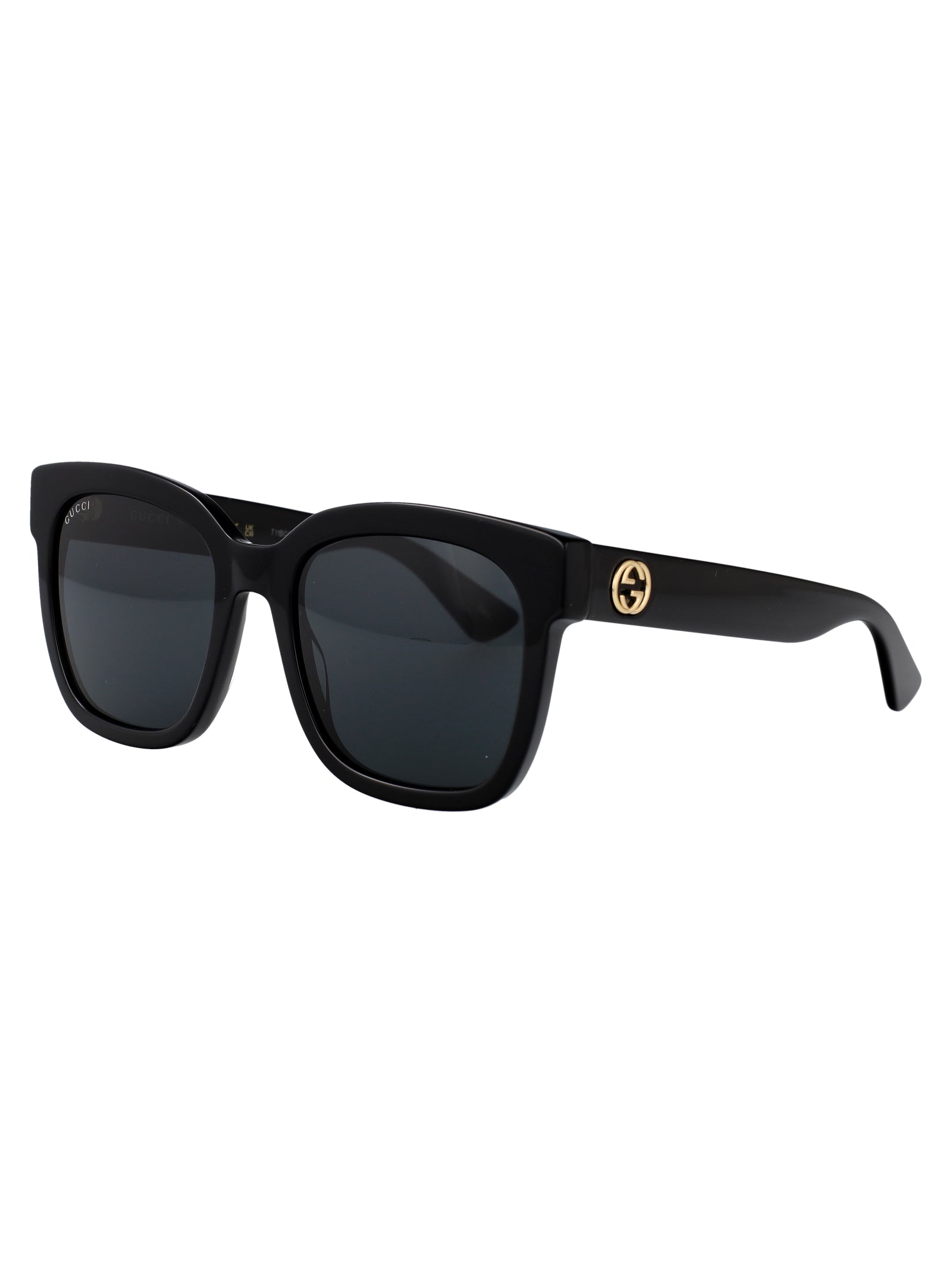 001 Black Grey Acetate Sunglasses