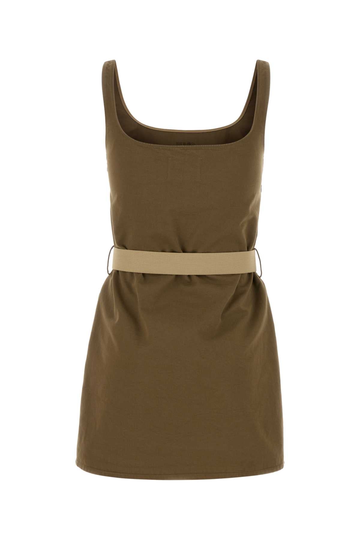 Kaki Exterior: Cotton Abiti