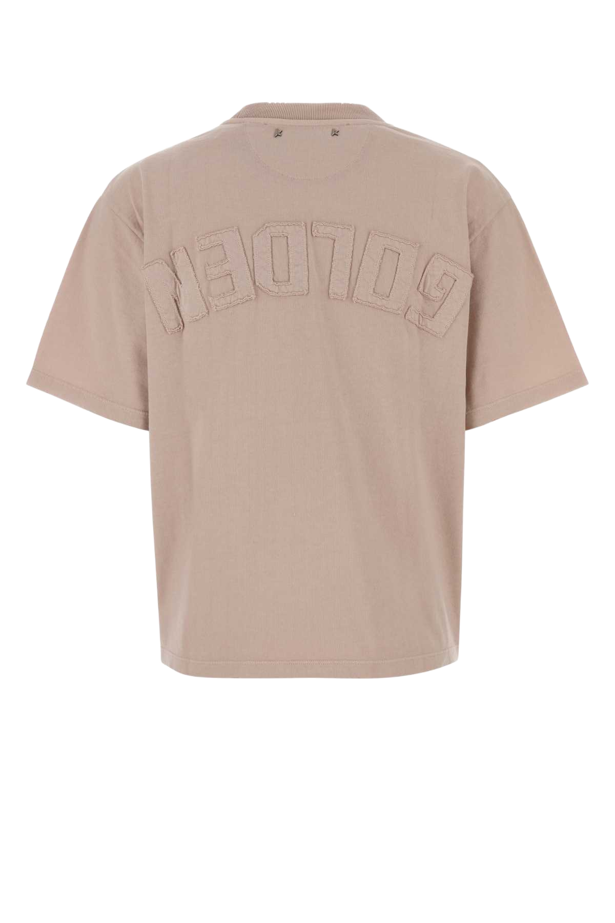Pink Cotton T-Shirt Shadowgray Exterior