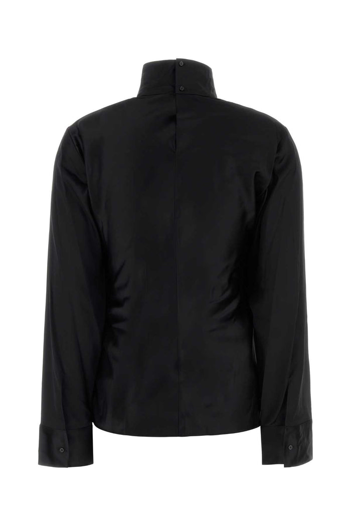 325cch094vi0073 9999 Black Exterior: Viscose Elastane Camicie