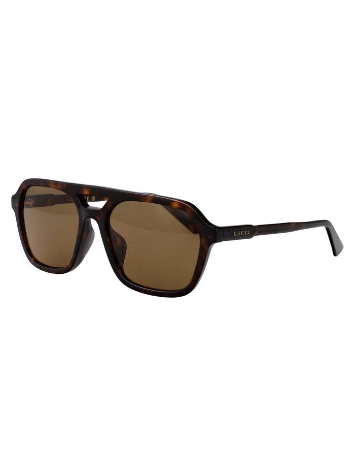 Havana-havana-brown Acetate Sunglasses