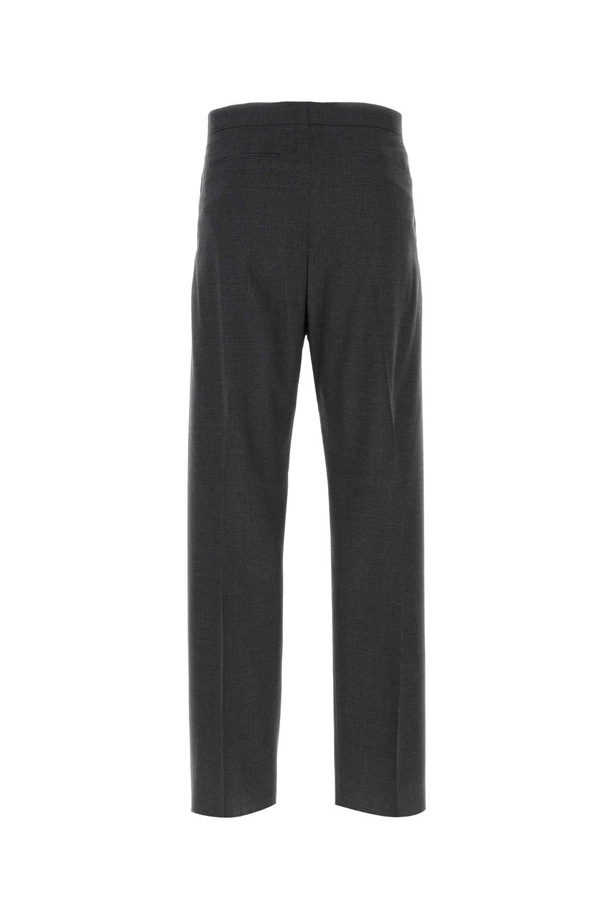 Dark Grey Wool Pant Darkgrey Exterior: Virgin Pantaloni