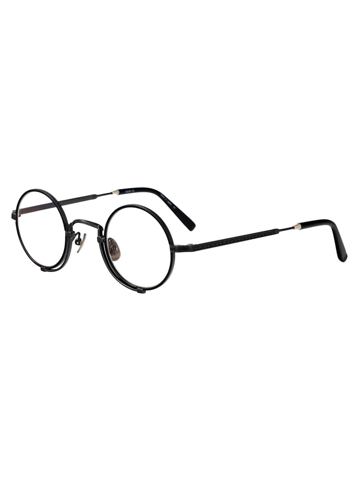 10103h-I Bbk-Blk Brushed Black - Clear Lens Metal Optical