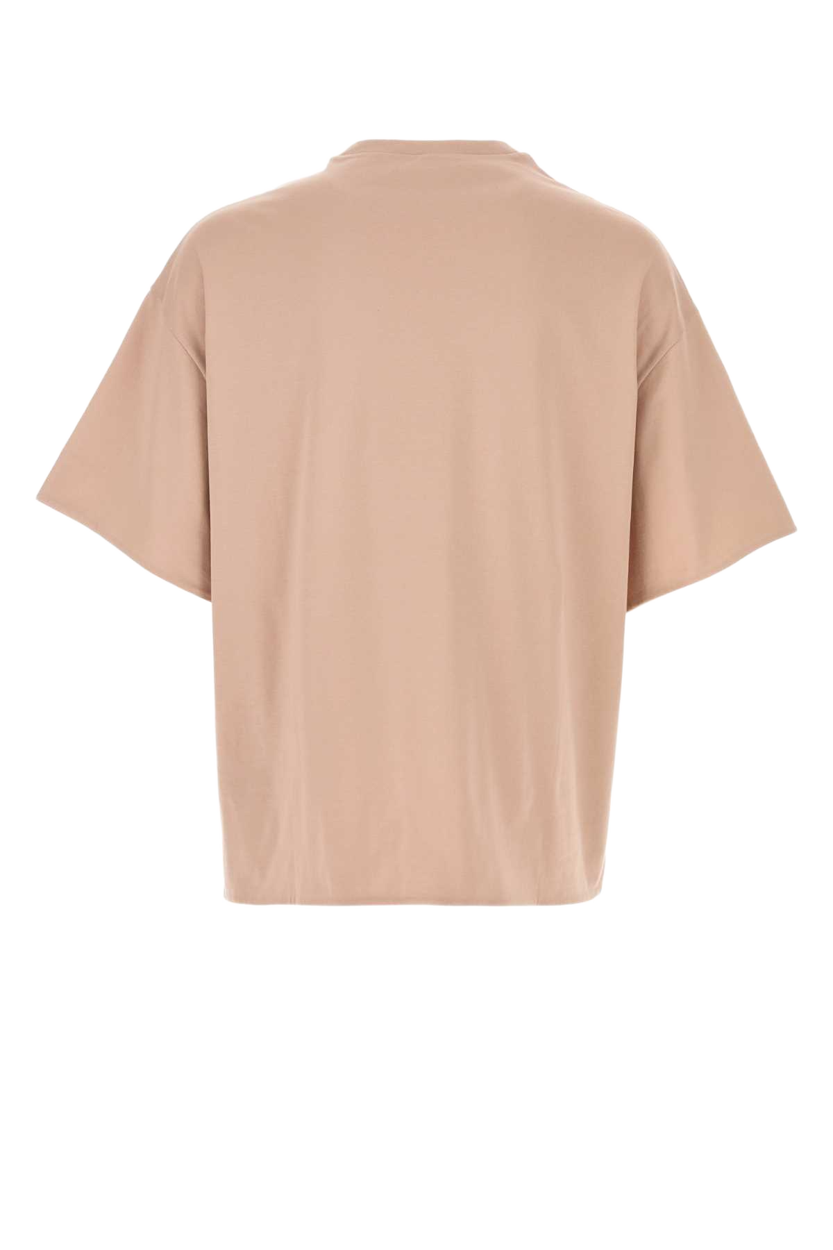 Pink Cotton T-Shirt Morganite Cotone