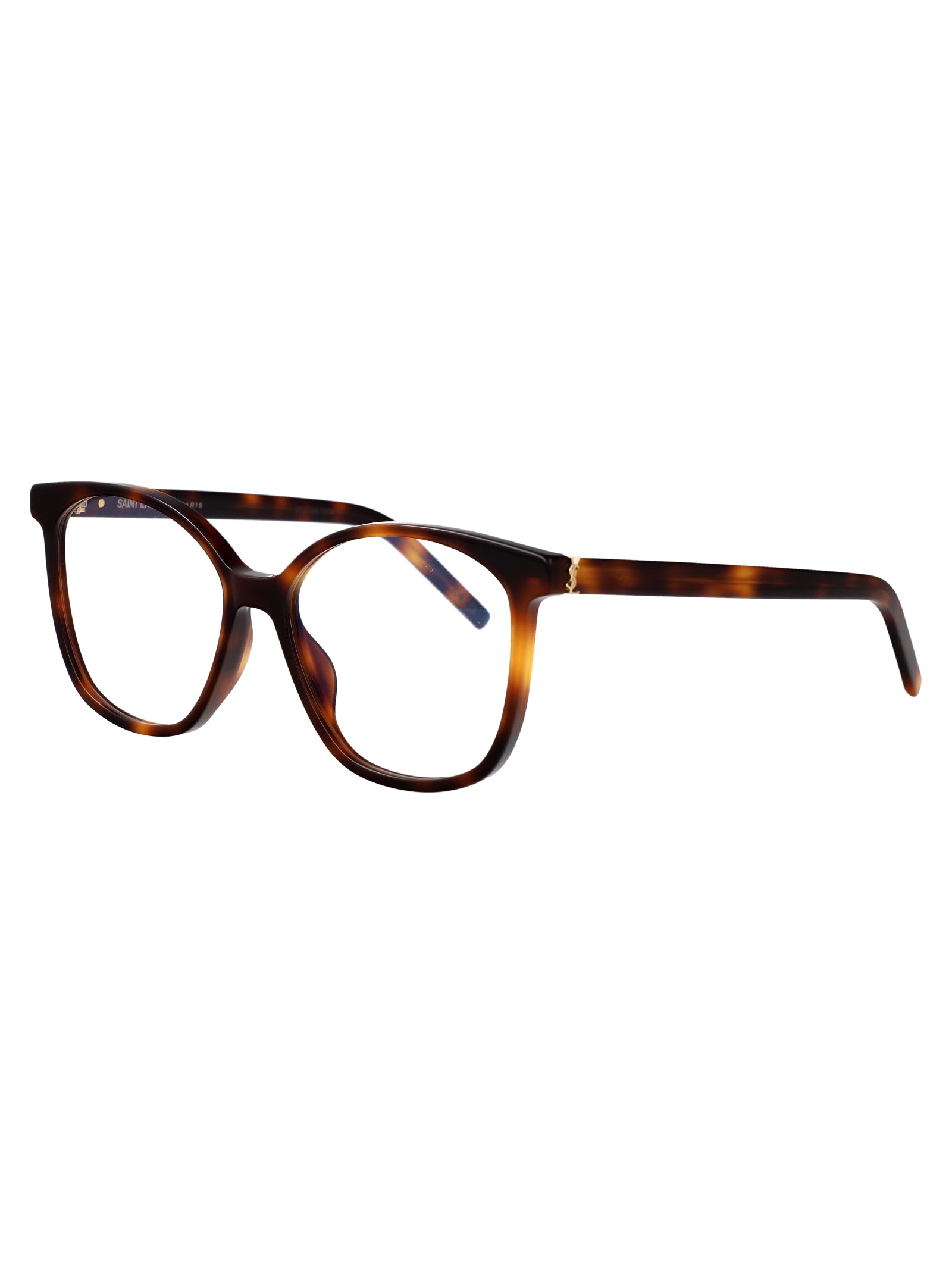 Sl M162 003 Havana-havana-transparent Acetate Optical