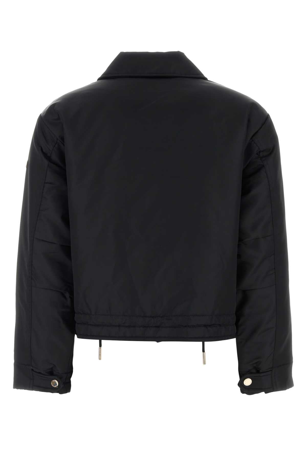 Black Nylon Down Jacket Giubbini