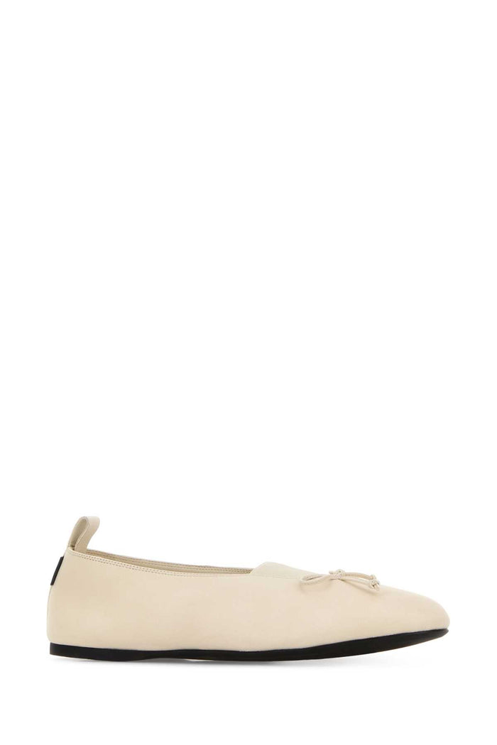 Ivory Nappa Ballerinas Avorio Ballerine