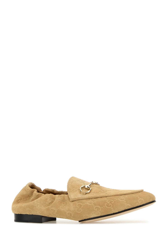 Beige Suede Loafers Wheatwheat Mocassini