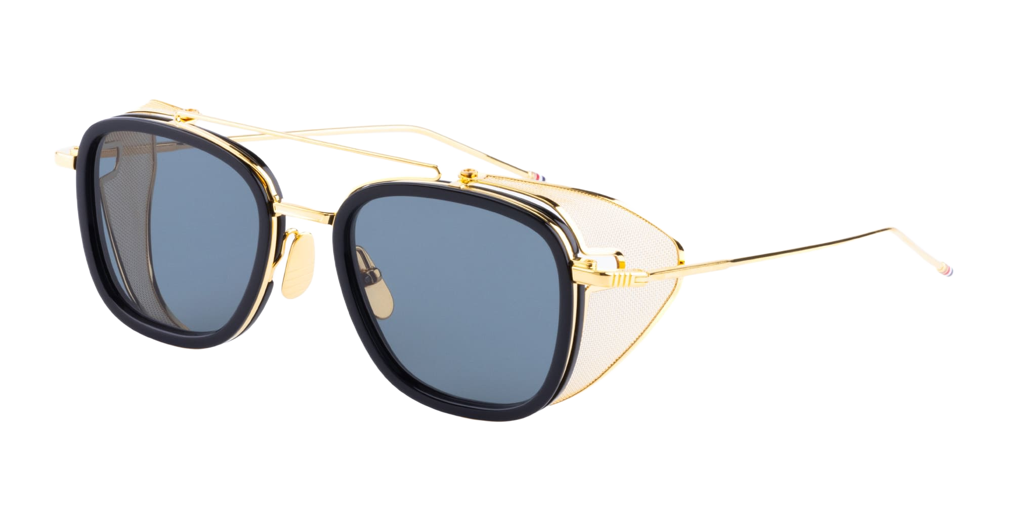 Rectangular - Black Acetate Sunglasses