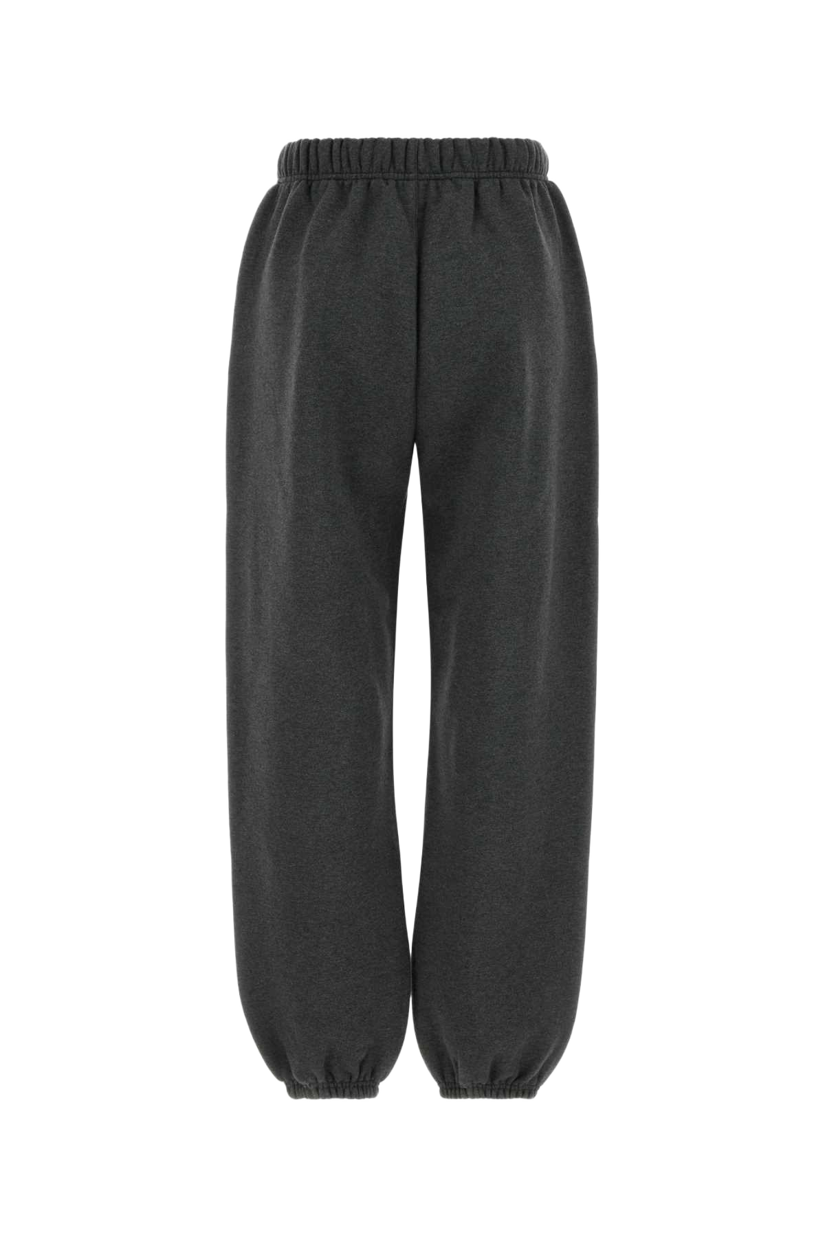 Charcoal Cotton Blend Joggers Charcoalheather Exterior: Polyester Pantaloni