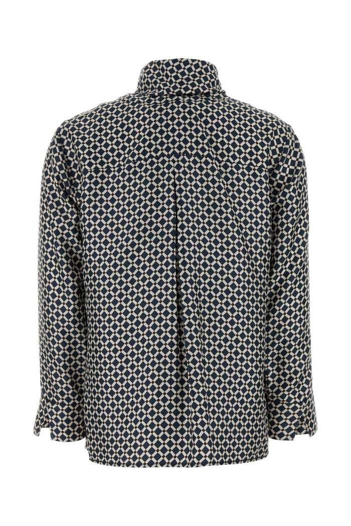 2619111031600 002 Blu Notte Exterior: Silk Camicie