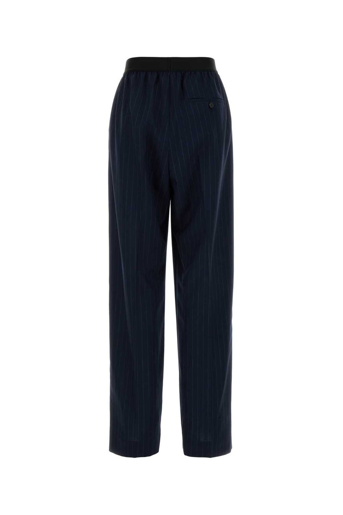 790887tst24 4100 Dark Navy Exterior: Wool Pantaloni