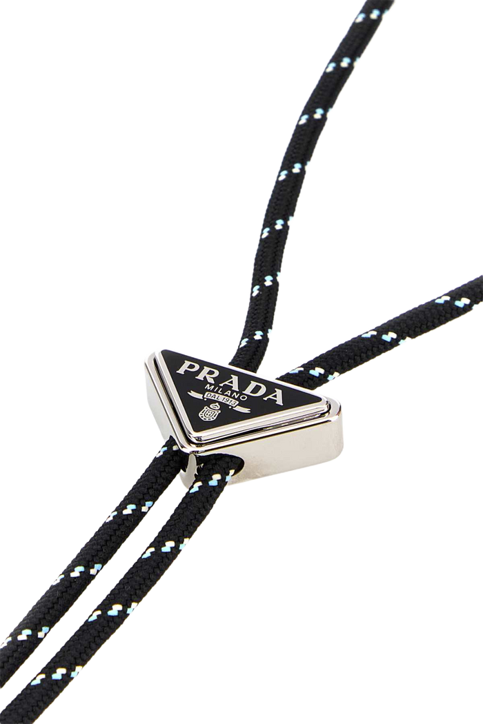 Black Fabric Necklace Nero Collane