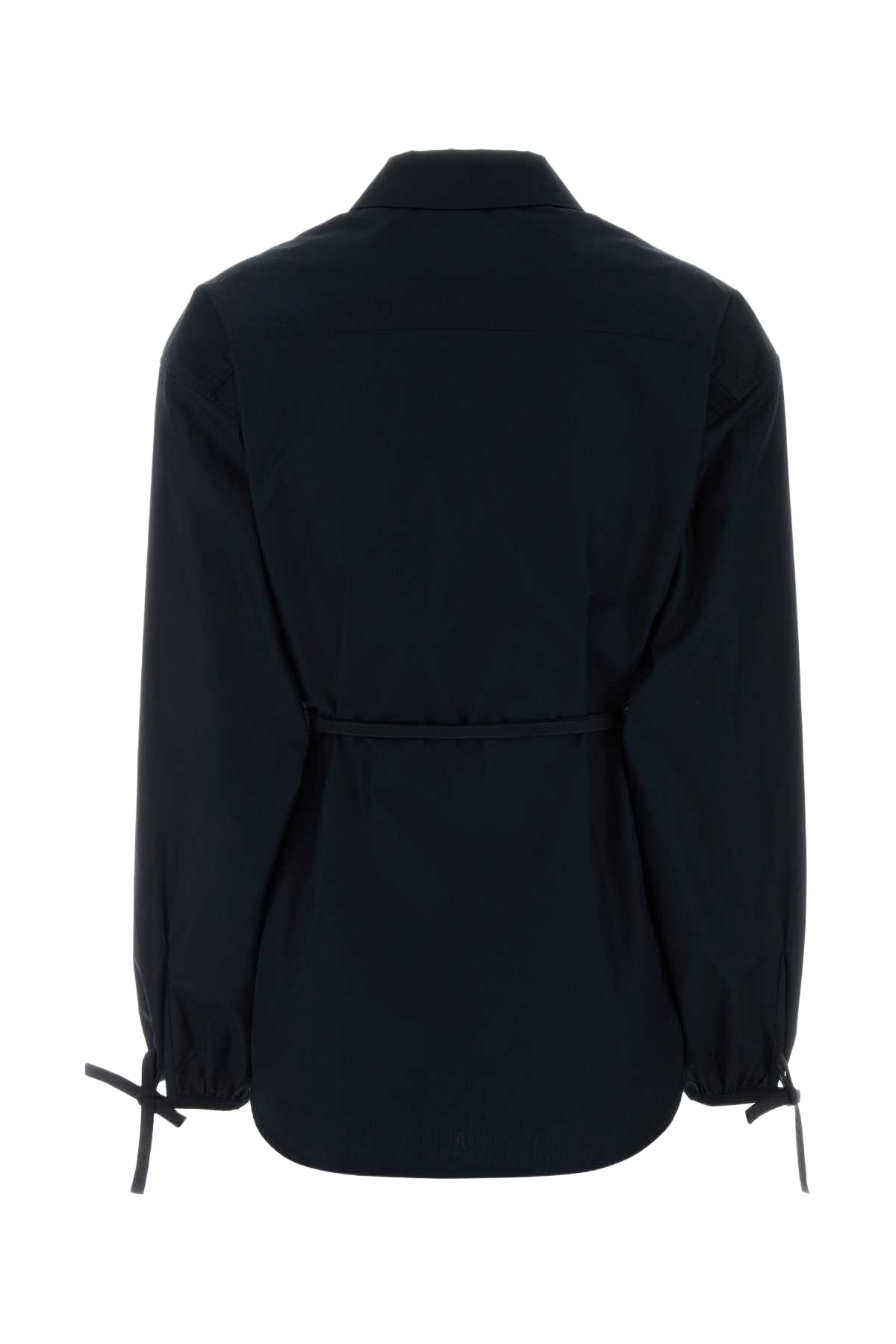 Midnight Blue Poplin Shirt 742 Exterior: Cotton Camicie