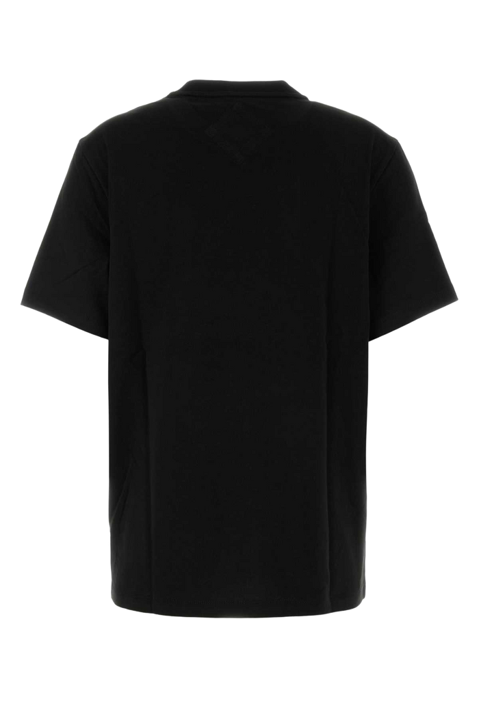 Black Cotton T-Shirt Exterior