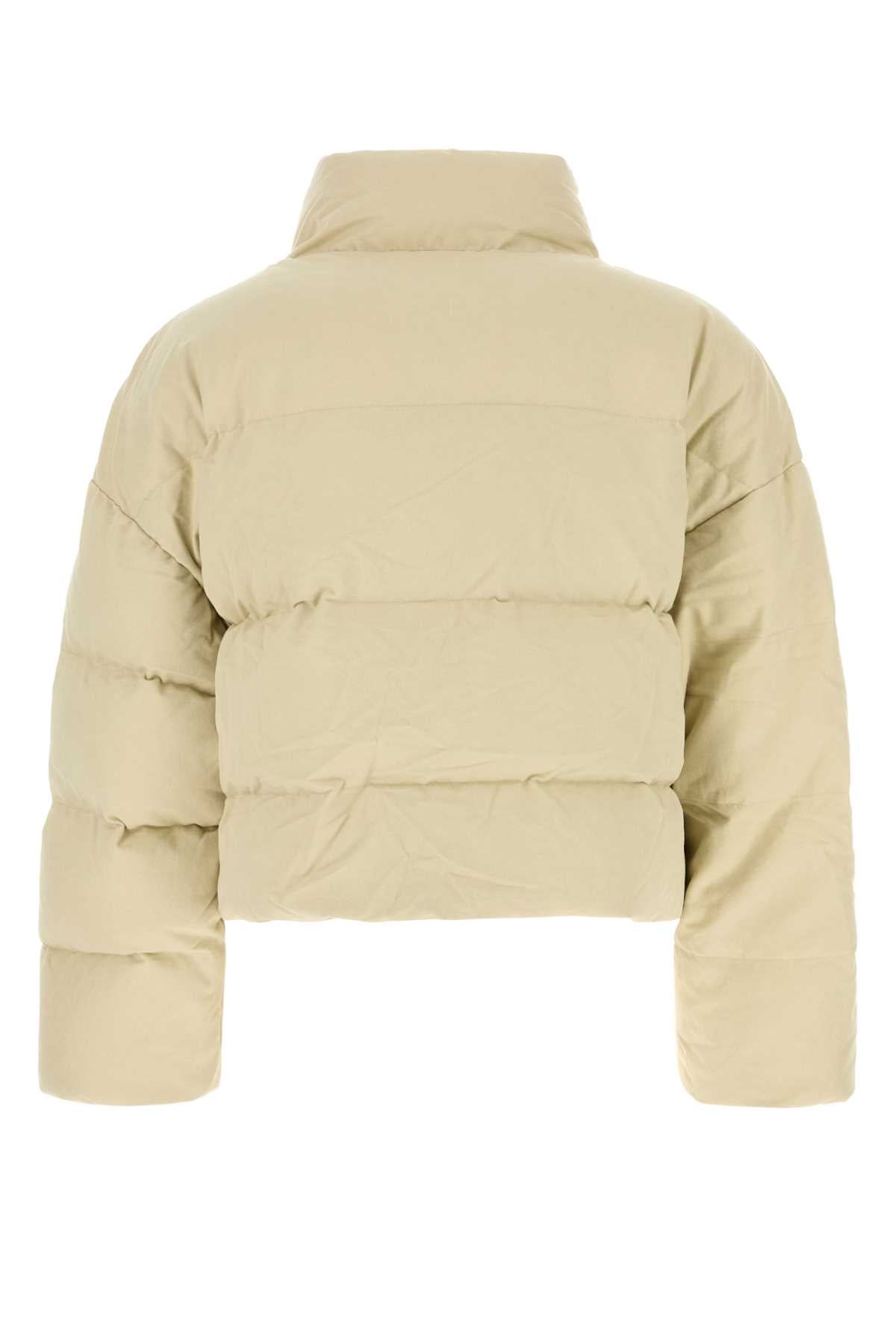 Sand Cotton Down Jacket Offwhite Piumini