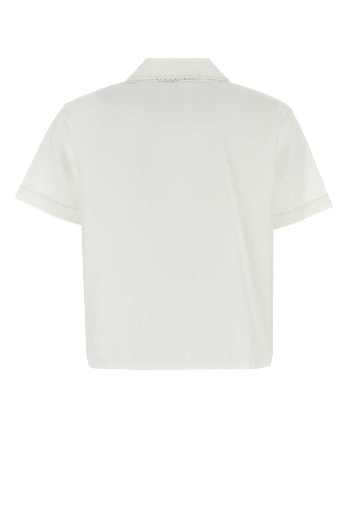 Bianco Exterior: Cotton Linen Camicie