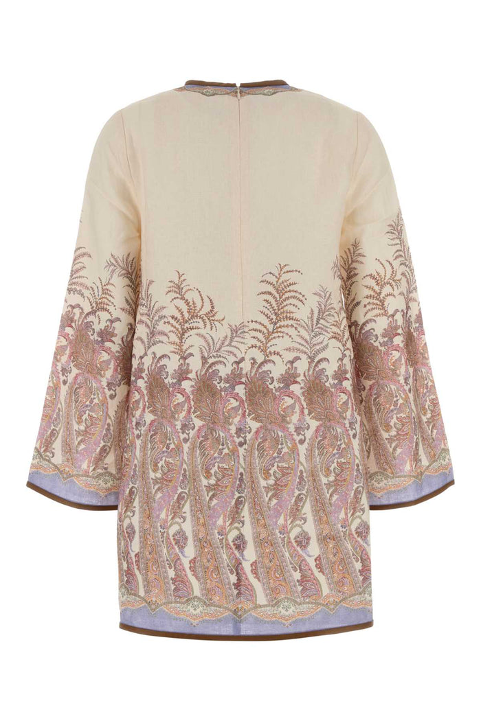 Creampaisley Exterior: Linen Abiti