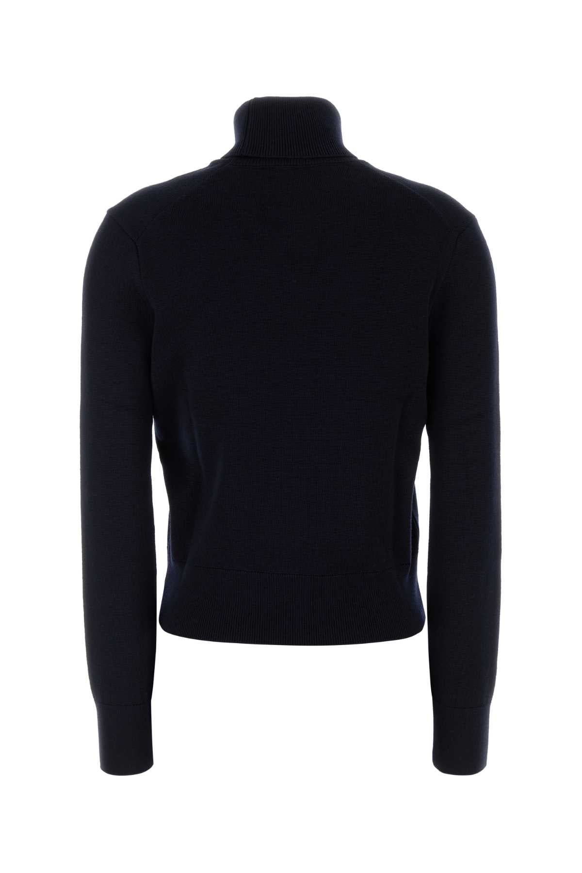 Navyred Exterior: Merino Wool Maglieria
