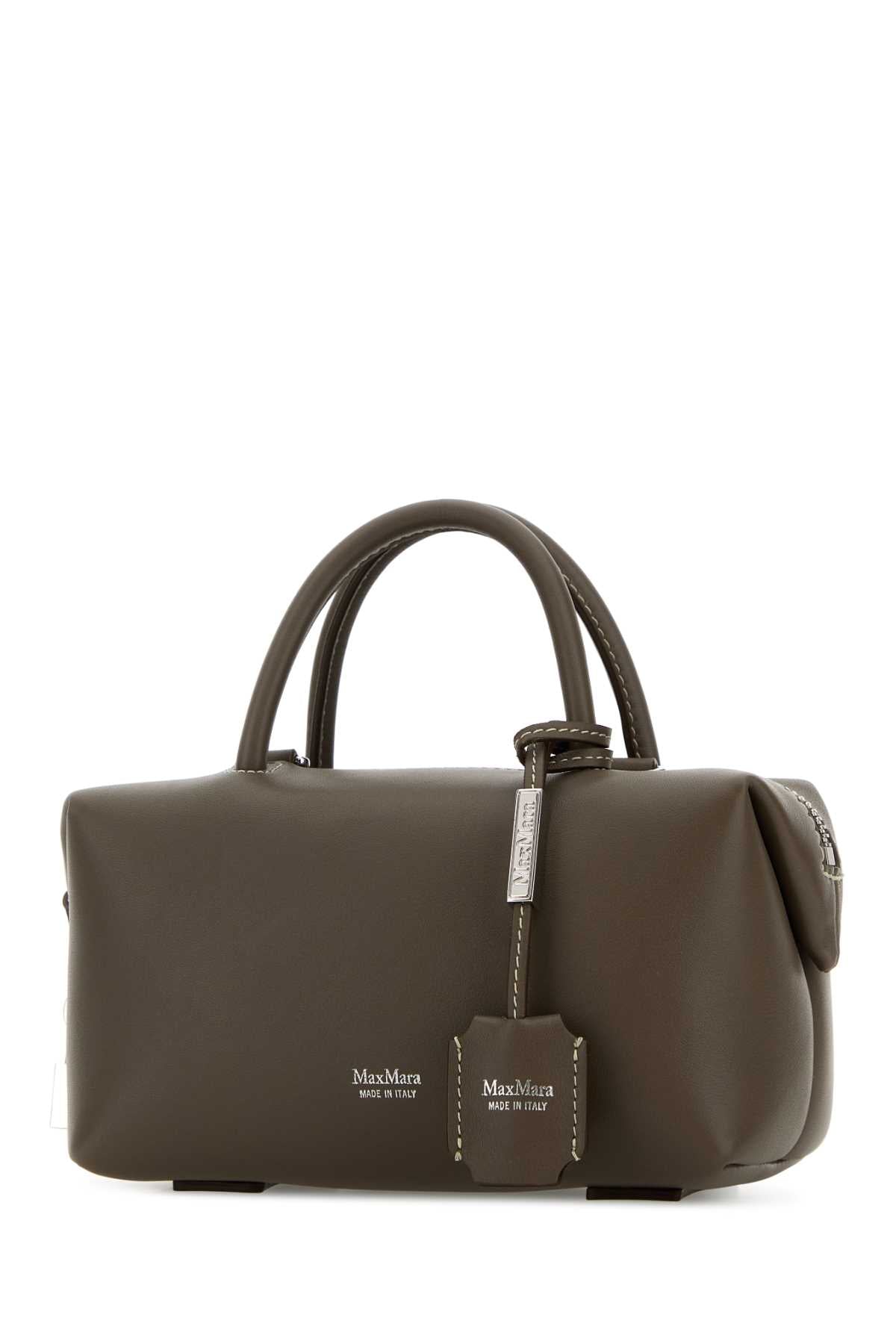 Mud Leather Holdalls Handbag Avorio Borse A Mano