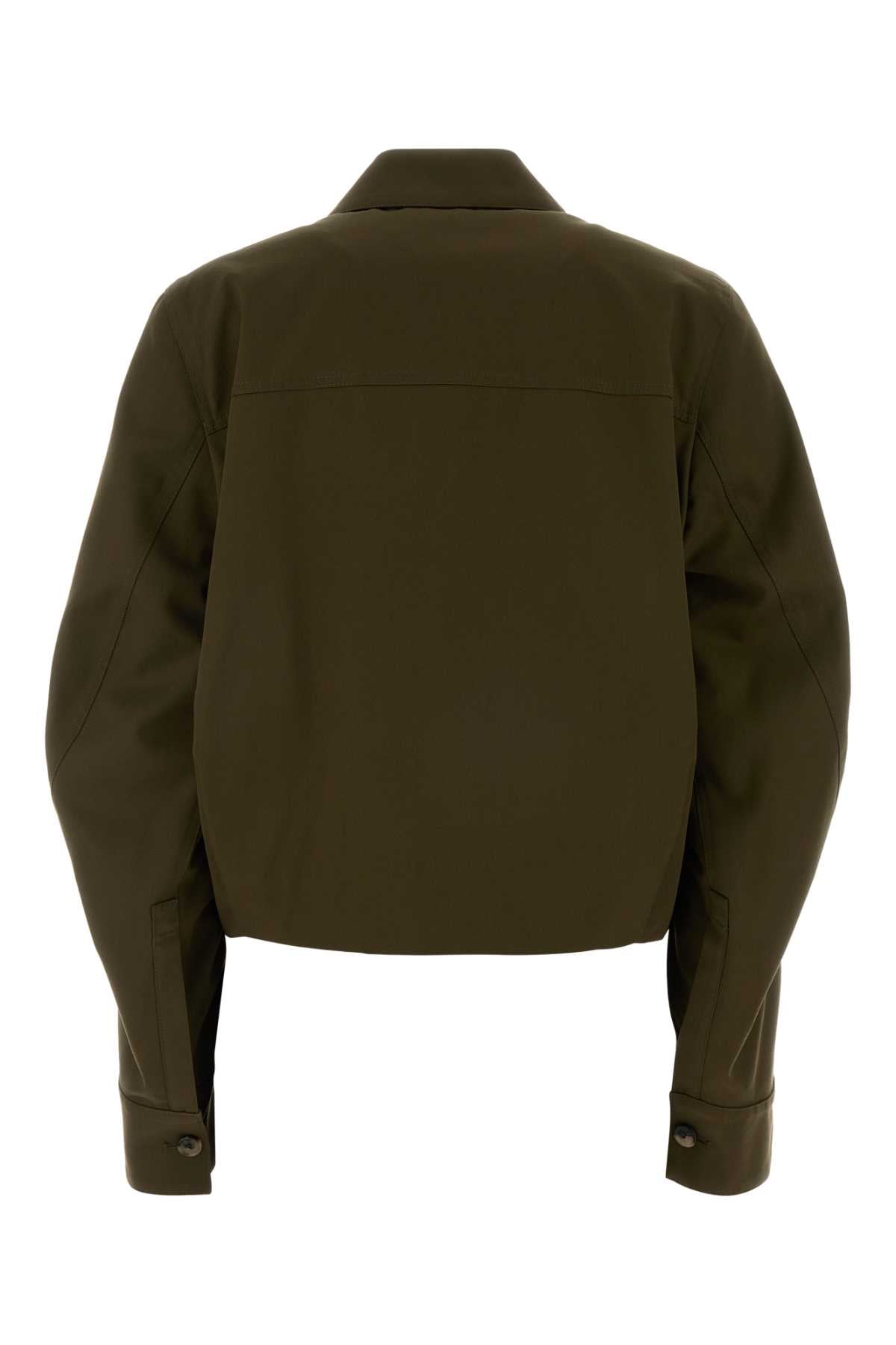 Khaki Green Giacche E Gilet
