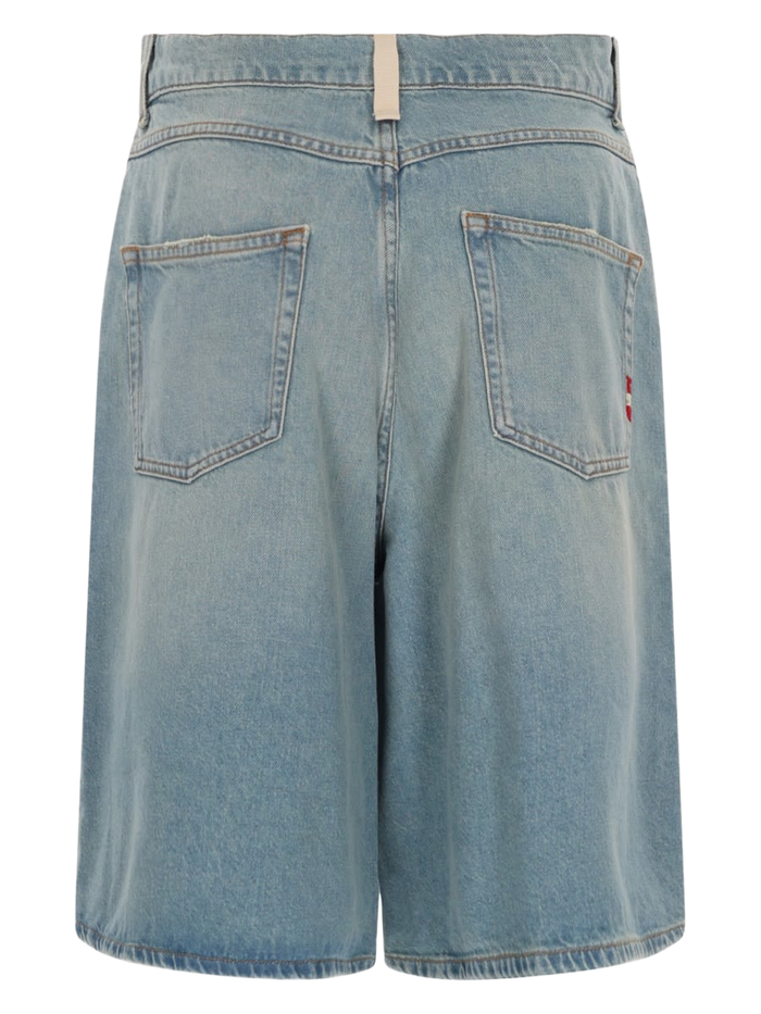 Shorts Crew Sand Stone Denim Cotton