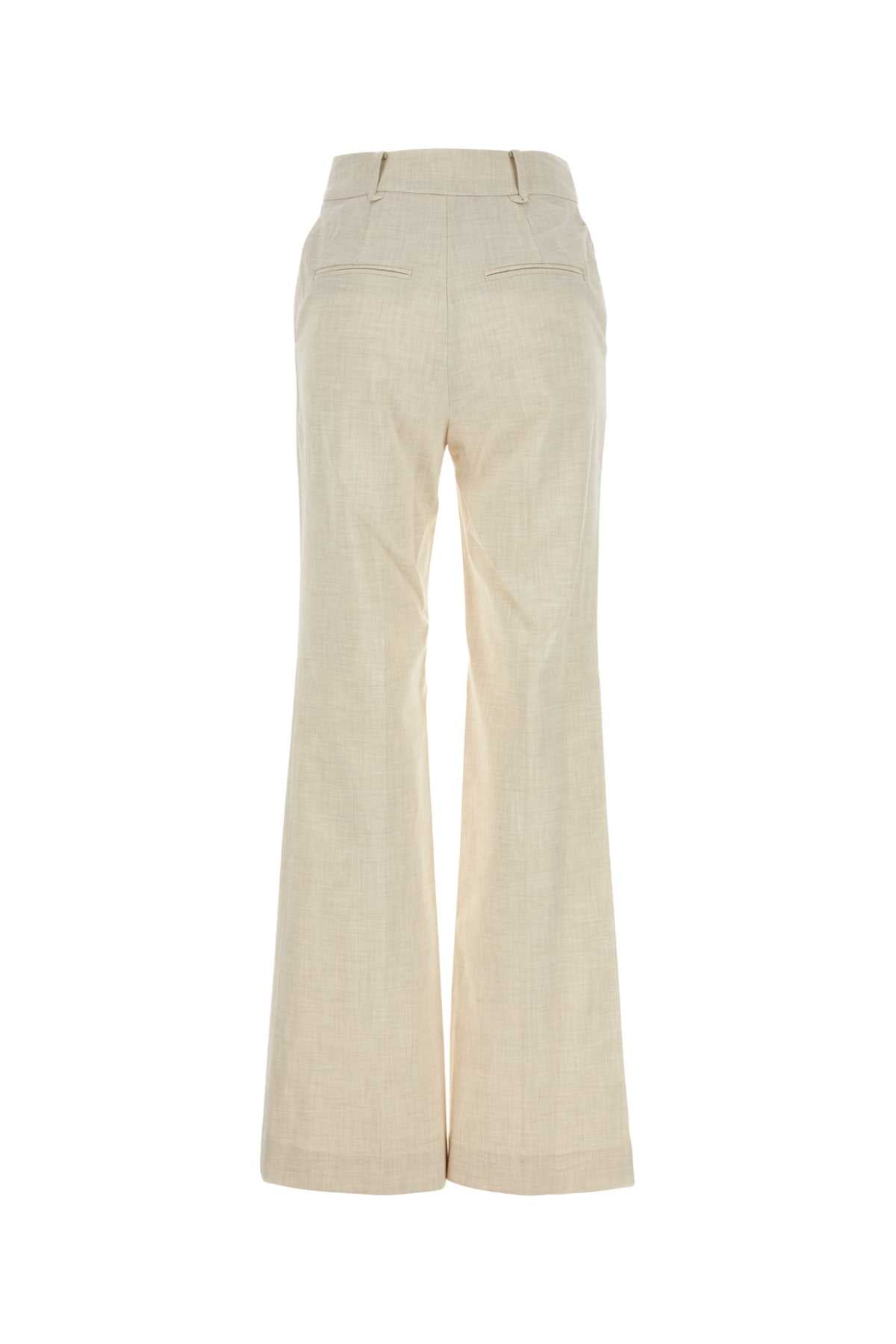 Sand Polyester Floris Pant Ivorymarle Exterior: Pantaloni
