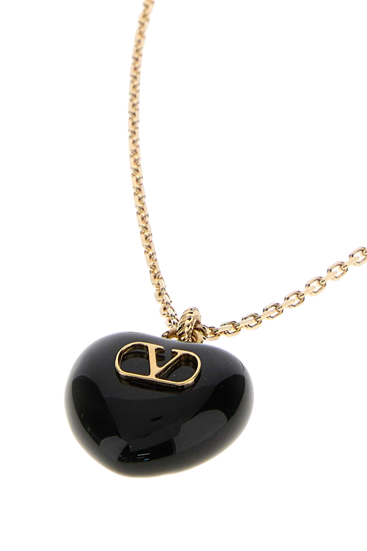 Gold Metal Coeur Royal Necklace Oronero Collane