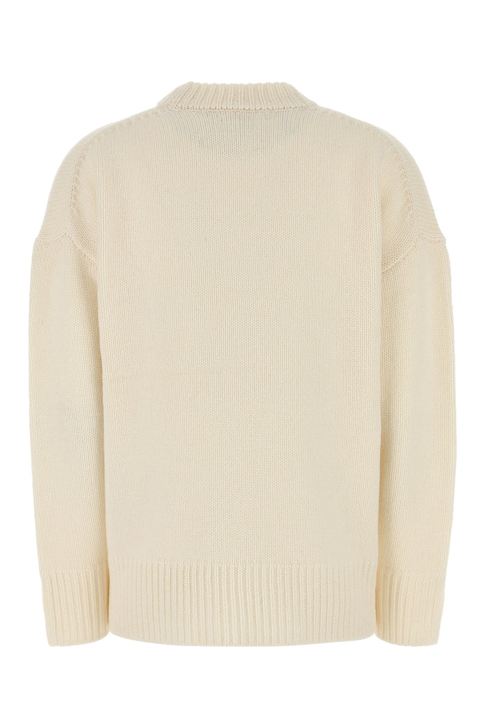 7682wcmessn 110 Ivory Cashmere Maglieria