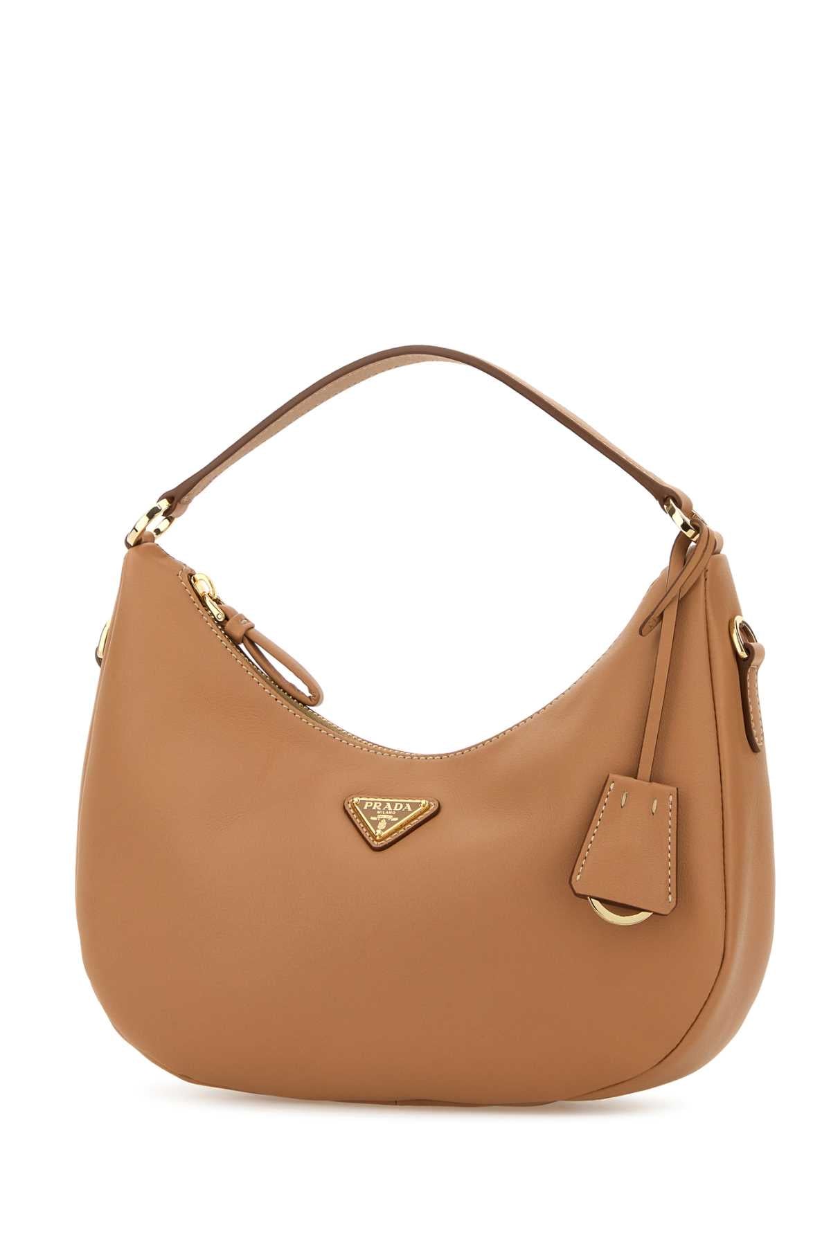 Camel Leather Handbag Naturale Borse A Mano