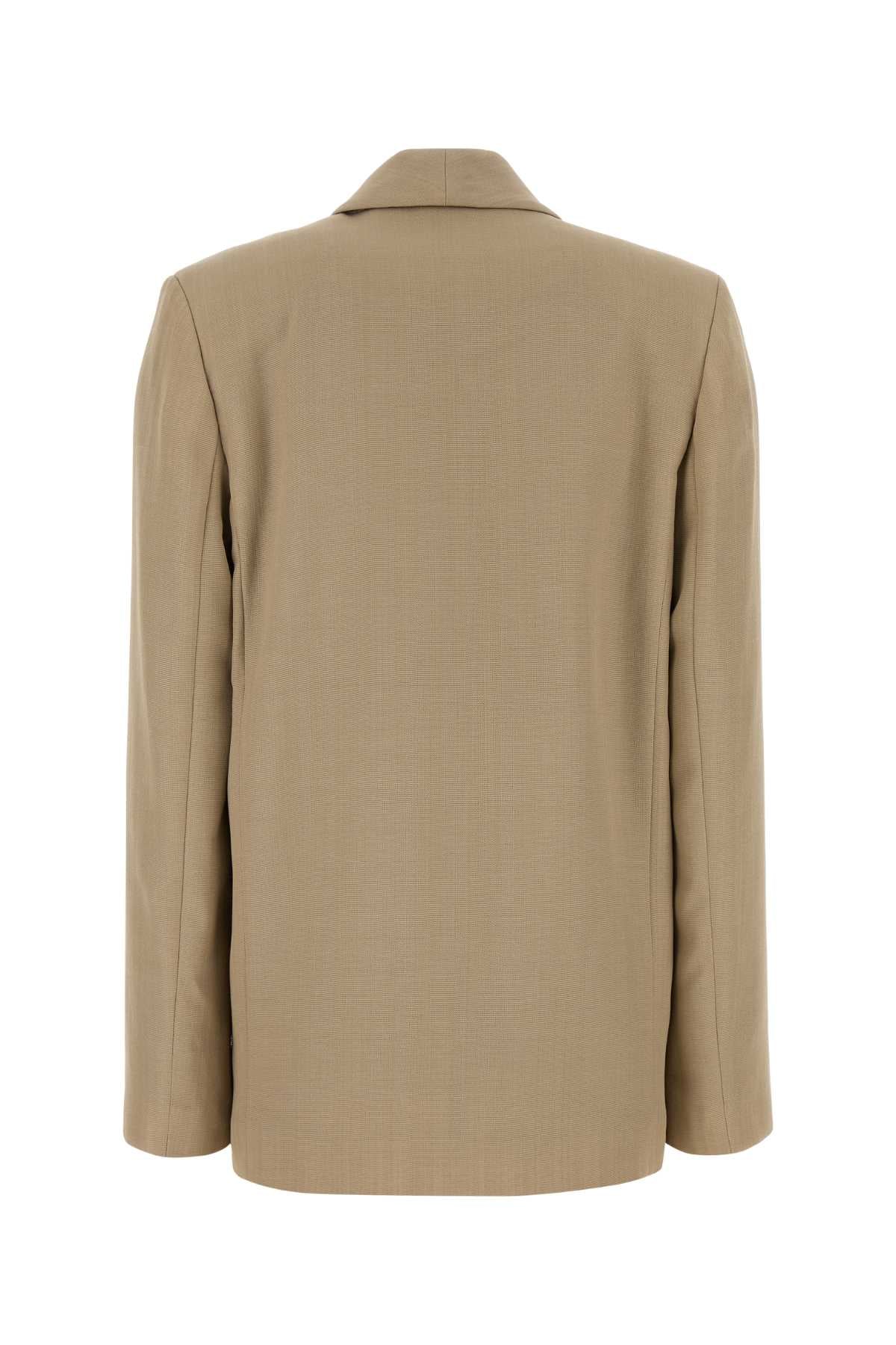 Beige Giacche E Gilet