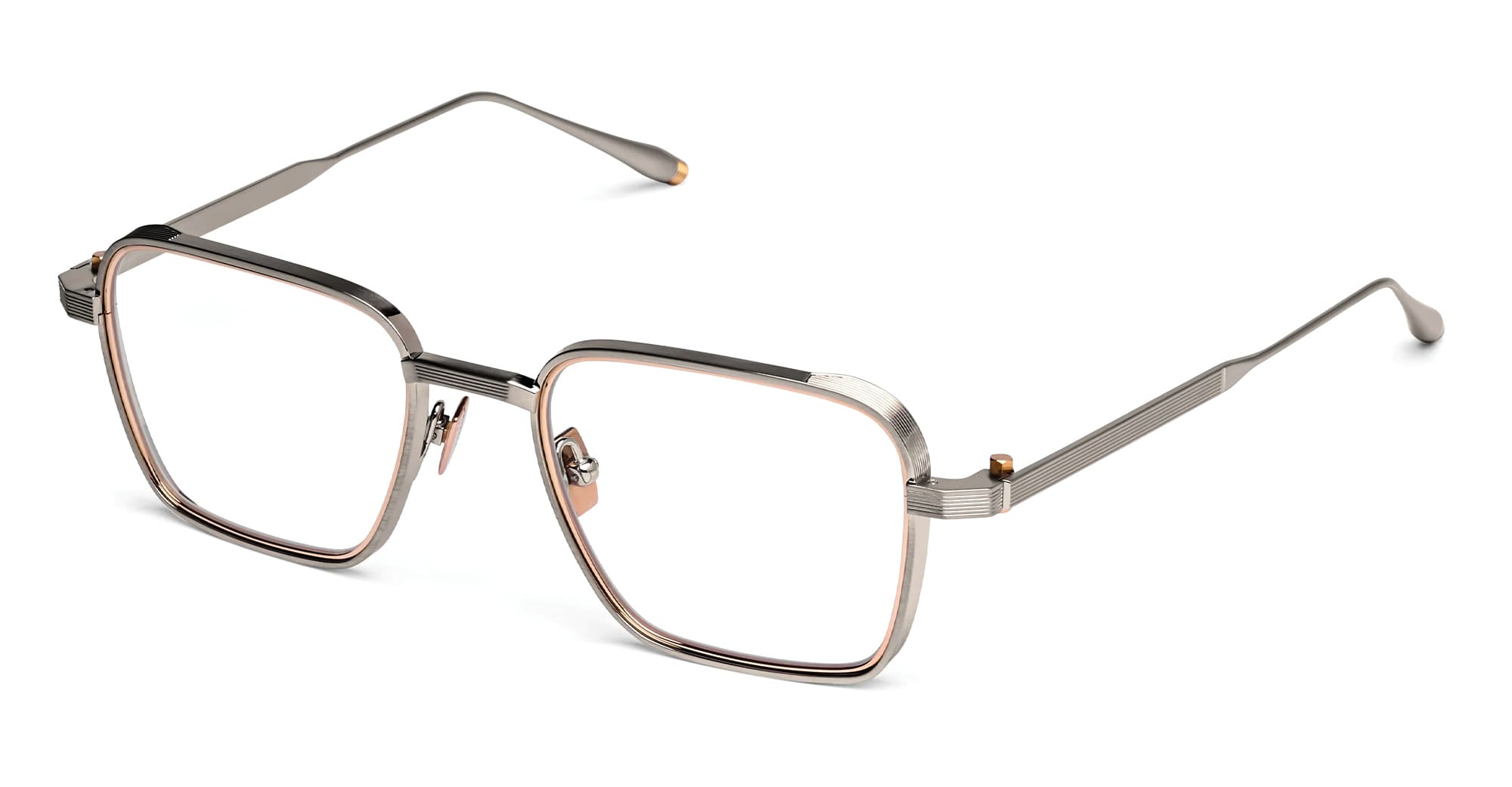Akx-529b-50 Nd Titanium Eyeglasses