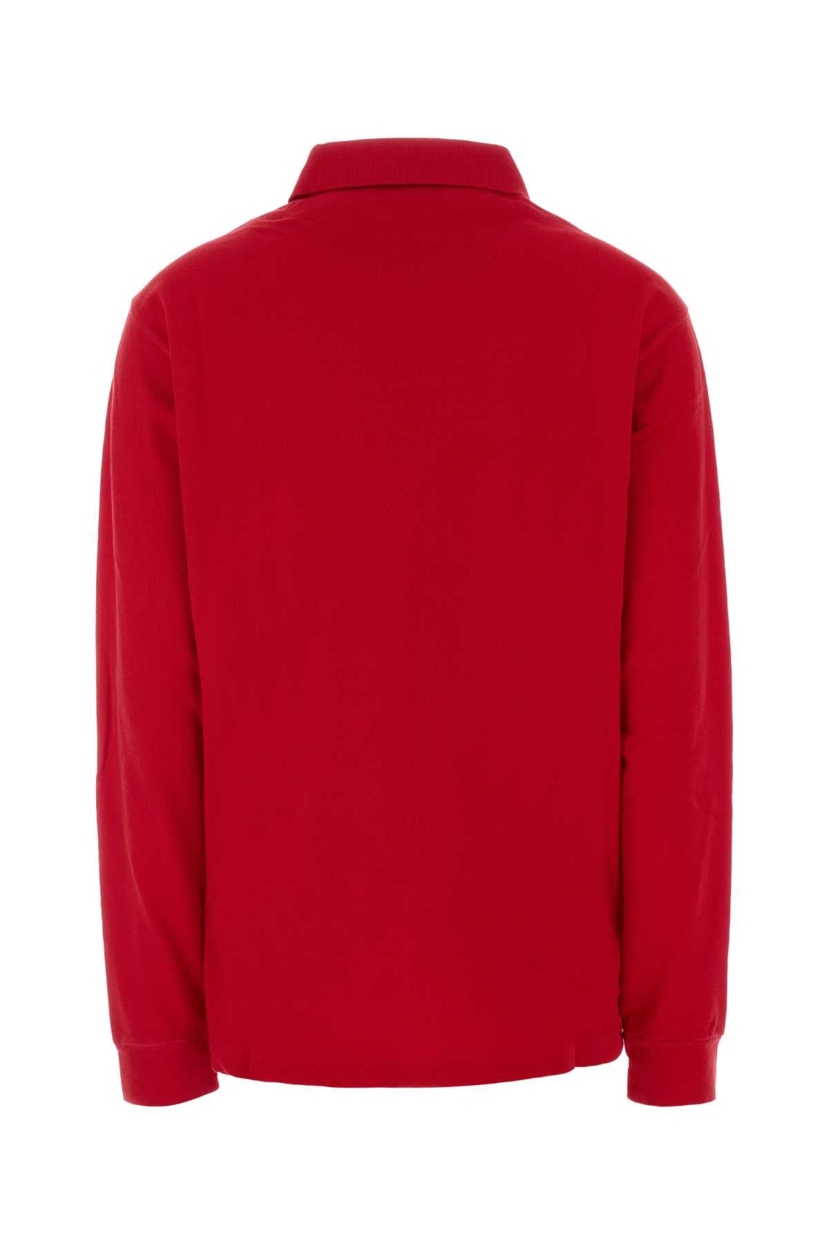 Rosso Exterior: Cotton Polo