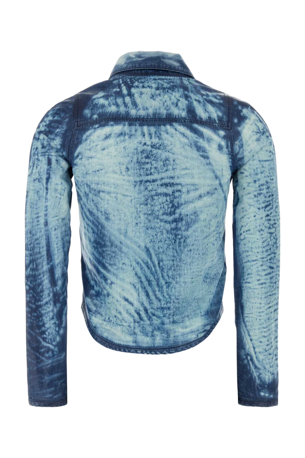 Light Blue Lyocell De-Lyria Shirt 01 Exterior: Camicie