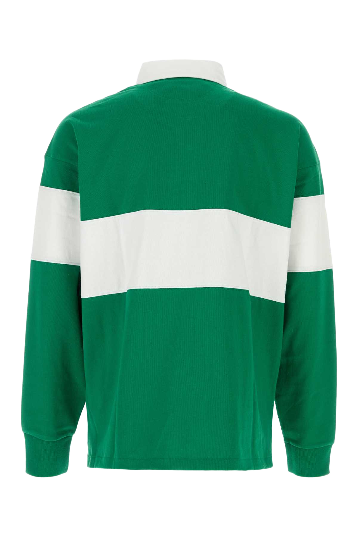 Green Cotton Polo Shirt Eringreenwhite Exterior