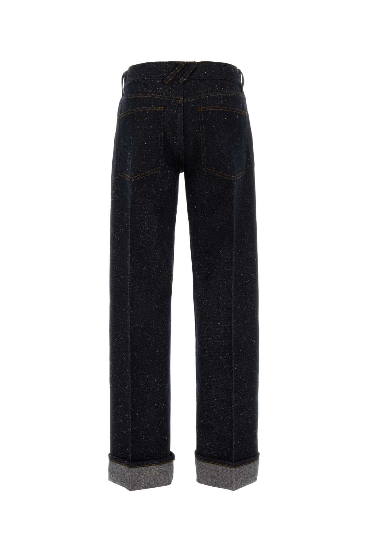 Dark Blue Denim Jeans Indigo