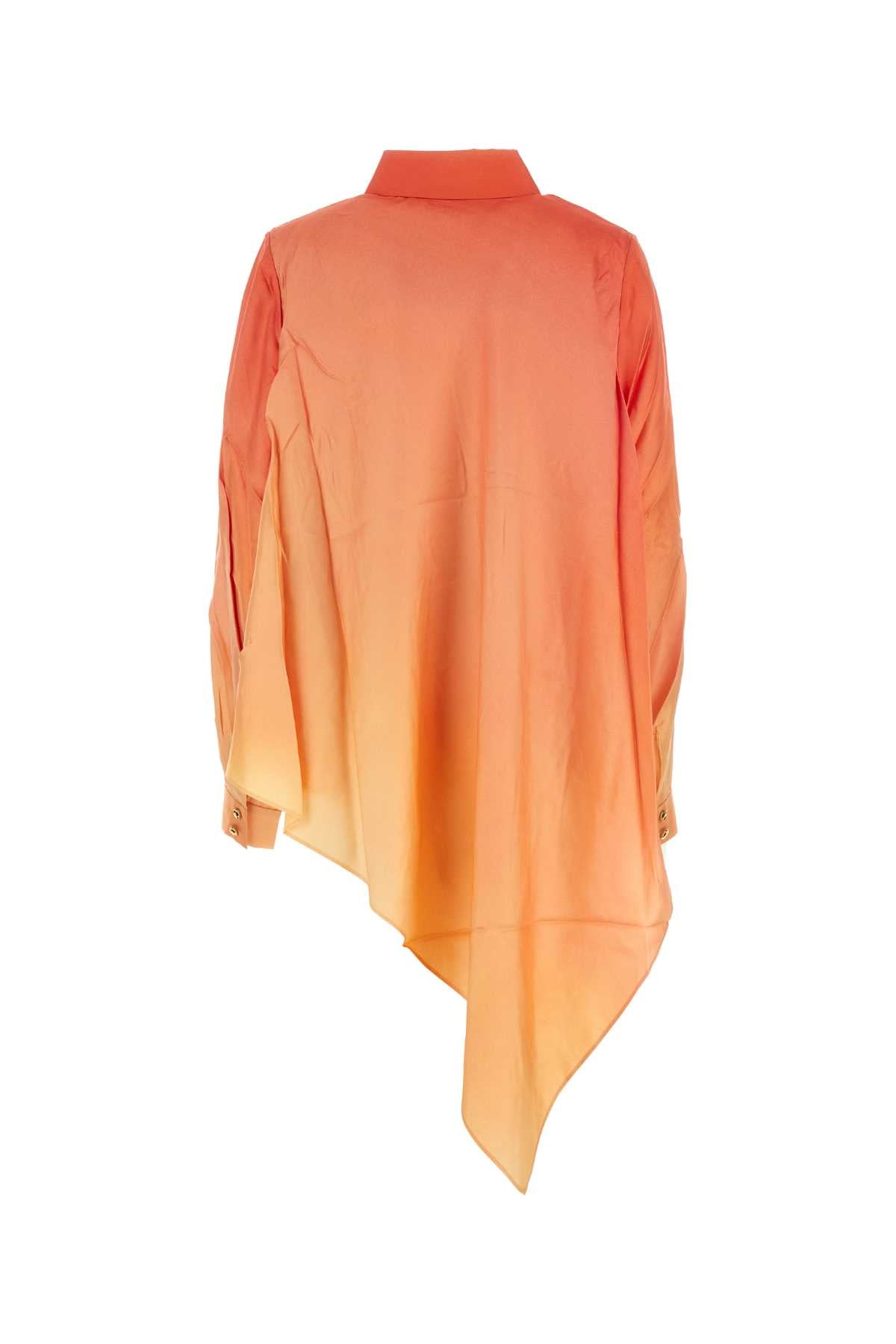 Two-Tone Silk Tranquillity Shirt Redfields Exterior: Camicie